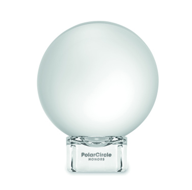 Logo trade mainostuotet tuotekuva: Lasinen pyöreä palkinto